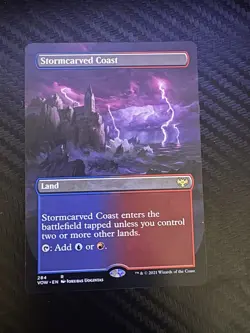 Stormcarved Coast - Extended Art NM Eng MTG - Innistrad Crimson Vow - Image 1