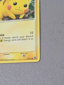 Pokemon Ex Fire Red Leaf Green - Pikachu - 74/112 - Common - NM - Image 5