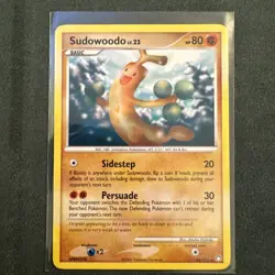 Pokemon TCG Sudowoodo Mysterious Treasures 35/123 Regular Rare Non Holo - NM - Image 1