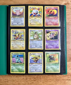 Pokemon Game 1999 Jungle 1st Edition Complete Non Holo Set #17-64 * NM/LP - Image 1