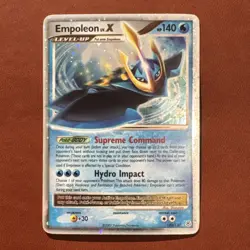 Empoleon LV.X HOLO Diamond And Pearl Pokemon TCG 120/130 LP Raw Ungraded 2007 - Image 1