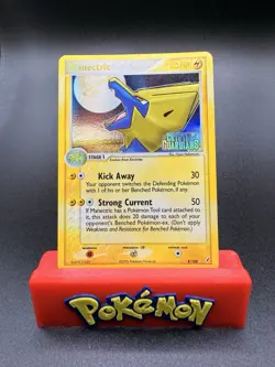 Pokemon TCG Manectric EX Crystal Guardians 8/100 Reverse Holo Holo Rare NM - Image 1