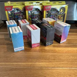 Pokemon Prismatic Surging Booster Bundle Lot Of 8 + 3 Pokemon Day 2026 🔥🔥 - Image 4