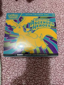 Pokemon Ascended Heroes Etb Elite Trainer Box And Tech Sticker Collection - Image 3