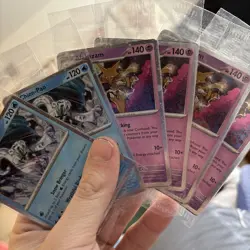 Pokemon Promo lot (6) knock out collection - cosmo Holo Alakazam & Chien-Pao - Image 1