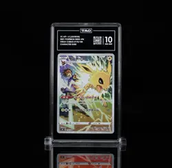 2021 Pokemon Japanese SWSH VMAX Climax Jolteon Full Art #193/184 TAG 10 PSA - Image 3
