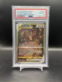 2023 POKEMON SWORD & SHIELD CROWN ZENITH SECRET FULL ART/GIRATINA VSTAR PSA 10 - Image 1
