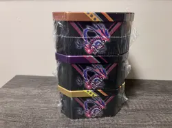 POKEMON SWSH V POWERS TINS SET - PIKACHU V, EEVEE V, & ETERNATUS V New Sealed - Image 5