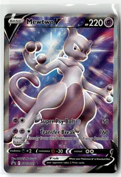 Mewtwo V ⭐ SWSH229 Holo Promo SWSH Black Star 2019 Pokemon NM - Image 1