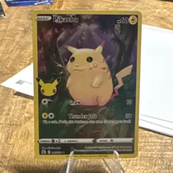 Pikachu 005/025 Pokemon TCG Holo Rare Celebrations Near Mint - Image 1