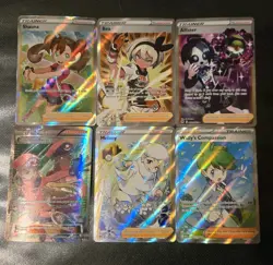Pokemon Full Art Trainer Gallery E Reader Base Set Trainer Lot. Gold graded slab - Image 5