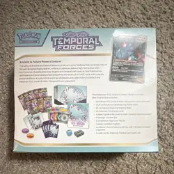 Pokemon Scarlet & Violet Temporal Forces Elite Trainer Box Walking Wake Flutter… - Image 2