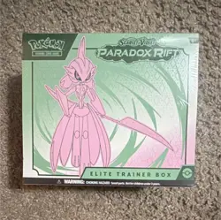 Pokemon Scarlet & Violet Paradox Rift Elite Trainer Box Iron Valiant 2023 - Image 1