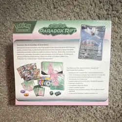 Pokemon Scarlet & Violet Paradox Rift Elite Trainer Box Iron Valiant 2023 - Image 2