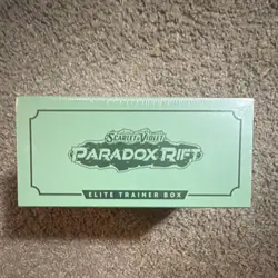 Pokemon Scarlet & Violet Paradox Rift Elite Trainer Box Iron Valiant 2023 - Image 3