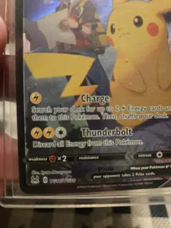 Pikachu V TG16/TG30 Swsh11: Lost Origin Ultra Rare Holo Basic 190HP Pokemon - Image 5