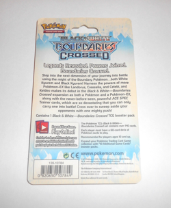 2012 Pokemon Black /White Boundaries Crossed blister Booster pack - Image 2