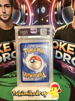 2003 Pokemon Skyridge Poliwag Reverse Foil PSA 8 NM MT - Image 2