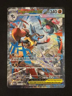 Mega Lucario ex 179/132 - Pokemon Mega Evolution Special Illustration Rare SIR - Image 1