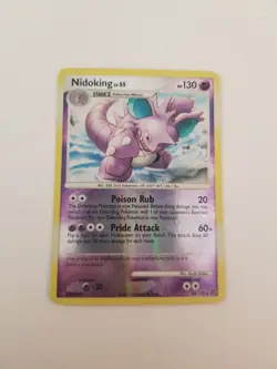 Pokemon TCG Nidoking Secret Wonders 34/132 Reverse Holo Rare - Image 1