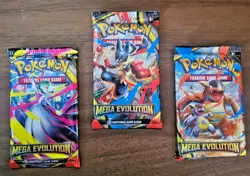 Pokemon TCG - Mega Evolution Booster Pack - Factory Sealed (1 Pack) - Image 1