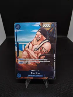 OP14-043 Aladine Dash Pack R Full Art One Piece TCG English Card - Image 1
