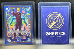 One Piece English OP06-119 Sanji Special Alternate Art SP Blue - Image 3