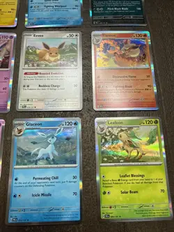 Eevee pokemon cards 2025 evolution forms set 9 cards total - Image 4