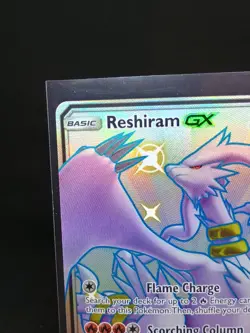 Pokemon TCG Reshiram GX SV51/SV94 Hidden Fates Shiny Vault Holo Rare Card NM - Image 2