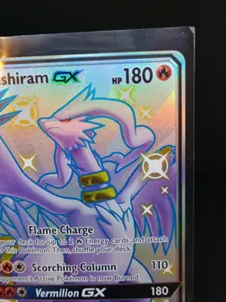 Pokemon TCG Reshiram GX SV51/SV94 Hidden Fates Shiny Vault Holo Rare Card NM - Image 3