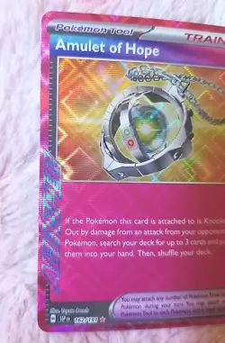 2 CARDS Pokemon Scramble Switch 186 Amulet Of Hope 162 ACE SPEC Surging Sparks - Image 3