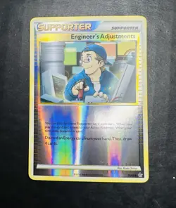 Pokemon TCG Engineer's Adjustments Reverse Holo HGSS Unleashed Card #75/95 - Image 1