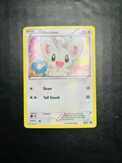 Pokemon TCG Single Card Minccino Cosmos Holo Promo BW13 Black & White 2011 - Image 1
