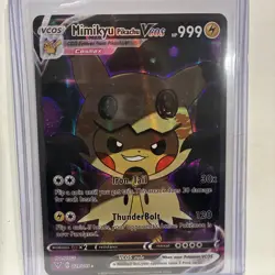 Mimikyu Pikachu Vcos Fan Art Custom Card - Image 1