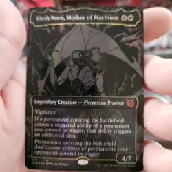 Elesh Norn, Mother of Machines (Oil Slick Raised Foil) Phyrexia: All Will Be One - Image 1