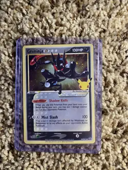 Pokemon TCG Greninja Star SWSH144 Sword & Shield Promo Holo English 2021 - Image 1