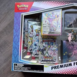 POKEMON TCG Prismatic Evolutions Premium Figure Collection English Sealed - Image 2