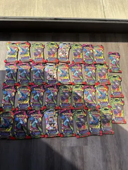Lot of 35 Pokemon TCG Mega Evolution Phantasmal Flames Sleeved Booster Packs New - Image 3