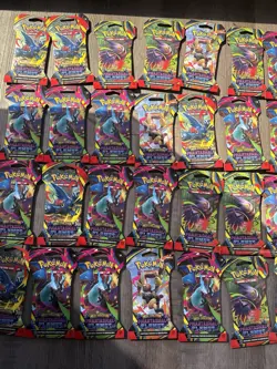 Lot of 35 Pokemon TCG Mega Evolution Phantasmal Flames Sleeved Booster Packs New - Image 5