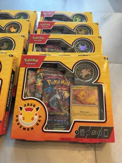 2026 Pokemon Day 30th Anniversary Collection Factory Sealed Lot Of 10 Boxes! - Image 2