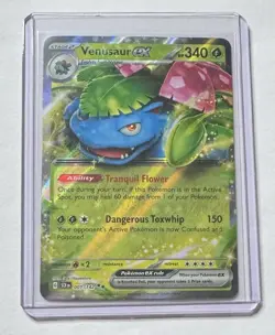 Venusaur Ex 001/142 - Double Rare Stellar Crown Pokemon NM - Image 1