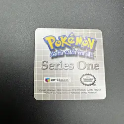 Artbox Pokemon Action Flipz Series One #39 (Shellder and Cloyster) NM - Image 3