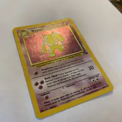 1999 Pokemon, Fossil, #8/62 Hypno, Holo Rare - Image 3