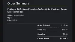 Pokemon TCG Perfect Order Pokemon Center ETBs x2 *PRESALE* - Image 2