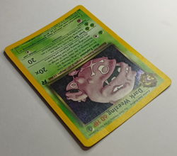Dark Weezing 14/82 Team Rocket Holo Rare Pokemon Lightly Played - Image 3