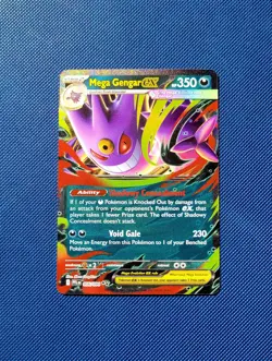 Mega Gengar EX 125/217 Double Rare - Pokemon TCG - ASCENDED HEROES - Pack Fresh - Image 1