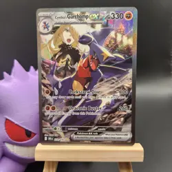 Pokemon TCG Cynthia's Garchomp EX Destined Rivals 232/182 NM - Image 1