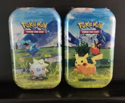 Pokemon TCG: Mega Evolution Ascended Heroes- 2x MINI tins-Sealed! ✅ - Image 1
