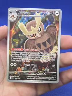Pokemon Scarlet & Violet Noctowl SVP 141 Black Star Promo NM - Image 2