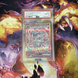 Pokemon Sylveon EX PSA 10 212/187 SV8a Terastal Fest EX SAR - Image 1